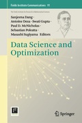 Cover: Data Science and Optimization - Springer