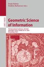 Cover: Geometric Science of Information - Springer