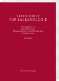 Abbildung von: Zeitschrift für Balkanologie 60 (2024) 2 - Harrassowitz Verlag