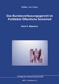 Abbildung von: Das Bundesverfassungsgericht im Politikfeld Öffentliche Sicherheit - Verlag für Polizeiwissenschaft