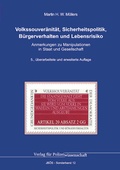 Abbildung von: Volkssouveränität, Sicherheitspolitik, Bürgerverhalten und Lebensrisiko - Verlag für Polizeiwissenschaft