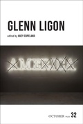 Cover: Glenn Ligon - MIT Press