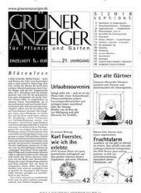 Abbildung von: Grüner Anzeiger - Neugebauer + Haberland