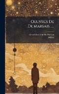 Cover: Oeuvres De Dumarsais...... - Hutson Street Press