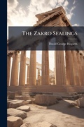 Cover: The Zakro Sealings - Hutson Street Press