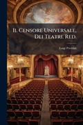 Cover: Il Censore Universale, Dei Teatri. Red. - Hutson Street Press