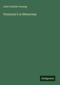 Cover: Tennyson's in Memoriam - Antigonos Verlag