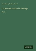 Cover: Current Discussions in Theology - Antigonos Verlag