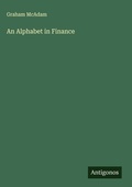Cover: An Alphabet in Finance - Antigonos Verlag