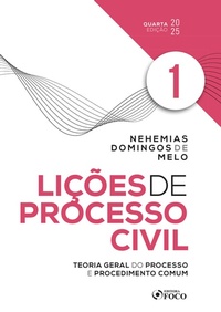 Abbildung von: Lições de Processo Civil - Volume 1 - 4ª Ed - 2025 - Editora Foco