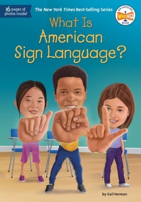 Enlarge image Cover: What Is American Sign Language? - Penguin Workshop