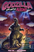 Cover: Godzilla: Here There Be Aliens - Idea & Design Works