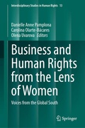 Cover: Business and Human Rights from the Lens of Women - Springer