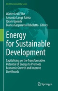 Cover: Energy for Sustainable Development - Springer
