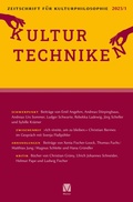 Bild: Kulturtechniken - Meiner