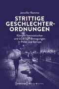 Cover: Strittige Geschlechterordnungen - transcript