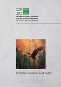 Cover: Christian mission and FoRB - Verlag f&uuml;r Kultur und Wissenschaft