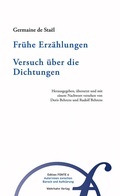 Cover: Fr&uuml;he Erz&auml;hlungen. Versuch &uuml;ber die Dichtungen - Wehrhahn Verlag