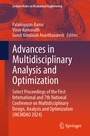 Cover: Advances in Multidisciplinary Analysis and Optimization - Springer