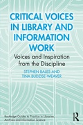 Cover: Critical Voices in Library and Information Work - Routledge