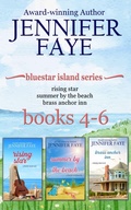 Cover: Bluestar Island Boxset Books 4-6: Three Sweet Small Town Romances - Lazy Dazy Press