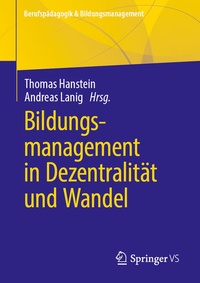 Abbildung von: Bildungsmanagement in Dezentralität und Wandel - Springer VS