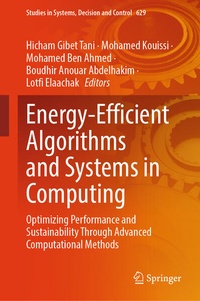 Enlarge image Cover: Energy-Efficient Algorithms and Systems in Computing - Springer