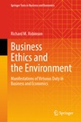 Cover: Business Ethics and the Environment - Springer