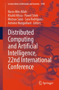 Enlarge image Cover: Distributed Computing and Artificial Intelligence, 22nd International Conference - Springer