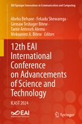 Cover: 12th EAI International Conference on Advancements of Science and Technology - Springer