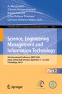 Cover: Science, Engineering Management and Information Technology - Springer