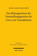 Abbildung von: Das Haftungssystem des Umwandlungsgesetzes bei Carve-out-Transaktionen - Mohr Siebeck