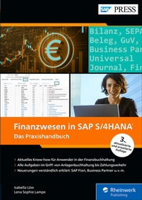 Abbildung von: Finanzwesen in SAP S/4HANA - SAP PRESS