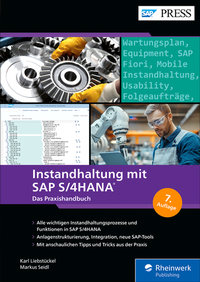 Abbildung von: Instandhaltung mit SAP S/4HANA - SAP PRESS