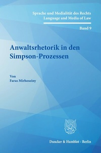 Abbildung von: Anwaltsrhetorik in den Simpson-Prozessen - Duncker & Humblot