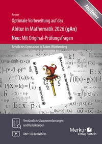 Abbildung von: Optimale Vorbereitung auf das Abitur in Mathematik 2026 (gAn) - Merkur Rinteln