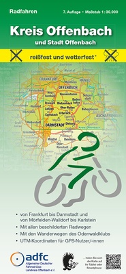 Abbildung von: Radfahren - Kreis Offenbach und Stadt Offenbach - MeKi Landkarten