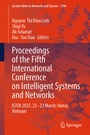 Cover: Proceedings of the Fifth International Conference on Intelligent Systems and Networks - Springer
