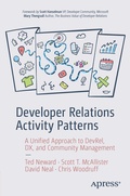 Cover: Developer Relations Activity Patterns - APress