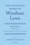 Cover: The Collected Works of Wyndham Lewis: Paleface - Oxford University Press
