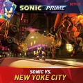 Cover: Sonic vs. New Yoke City - Penguin Young Readers Licenses
