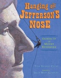 Cover: Hanging Off Jefferson's Nose - Dial Books