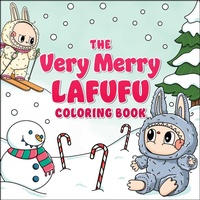 Enlarge image Cover: The Very Merry Lafufu Coloring Book - Adams Media Corporation