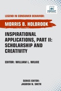 Cover: Inspirational Applications, Part II Scholarship and Creativity - Vibrant Publishers