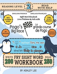 Abbildung von: 250 Sight Word Storybook, Pogo's Big Race (Level 2) Bilingual English/French Anglais/Francais - Revive Workbooks
