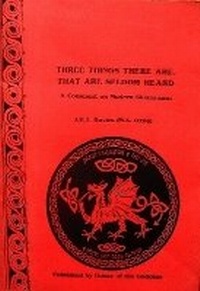 Abbildung von: Three Things there are ... - House of the Goddess Publications