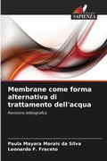 Cover: Membrane come forma alternativa di trattamento dell'acqua - Edizioni Sapienza