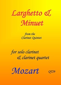 Abbildung von: Larghetto and Minuet - Queen's Temple Publications