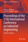 Cover: Proceedings of the 11th International Conference on Industrial Engineering - Springer