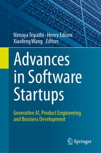 Enlarge image Cover: Advances in Software Startups - Springer